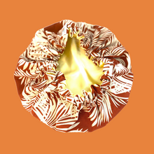 Load image into Gallery viewer, Satin Lined Bonnet & Head Wrap