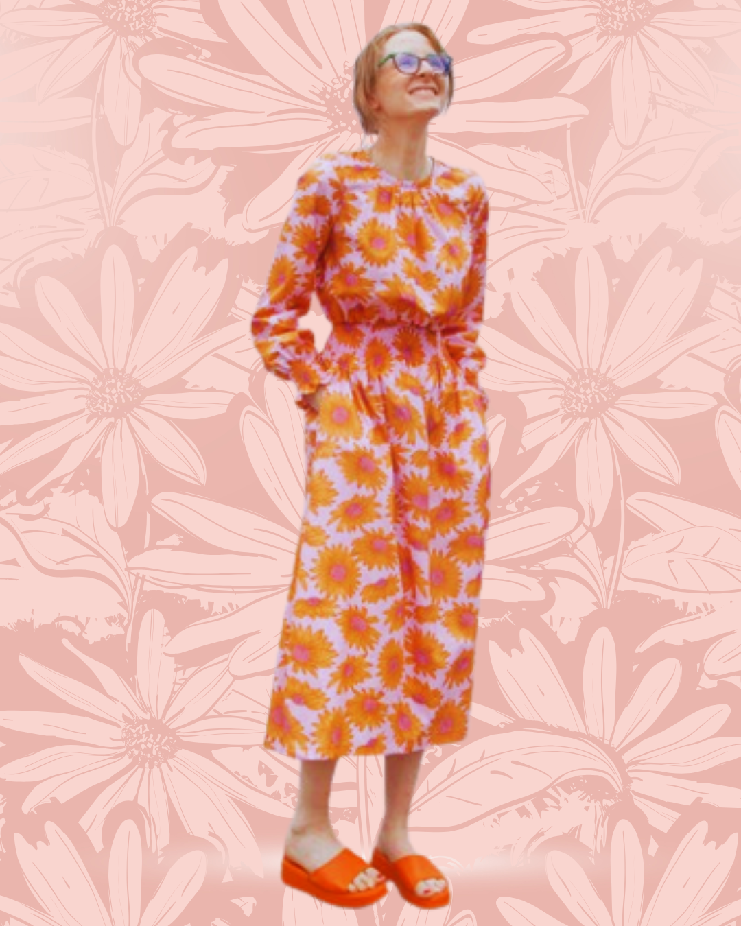 Juno Dress - Sunflower