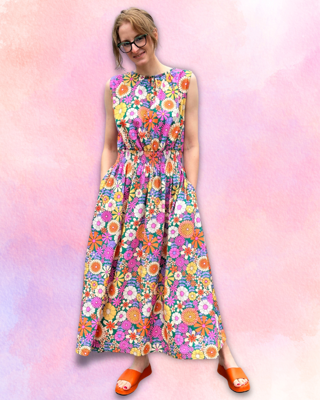 Juno Dress - Flower Power