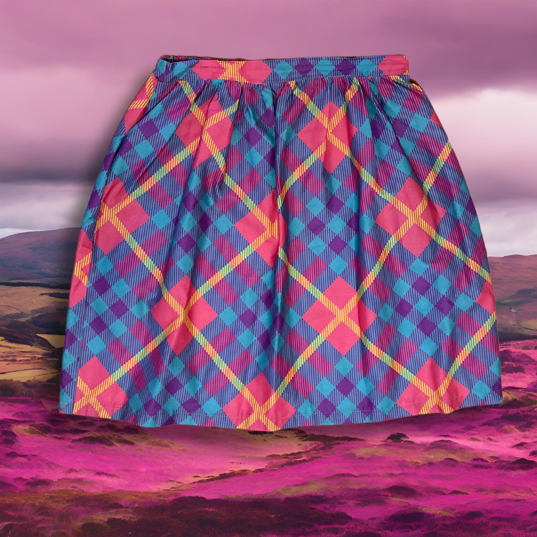 Skiirt Skirt - Tartan around