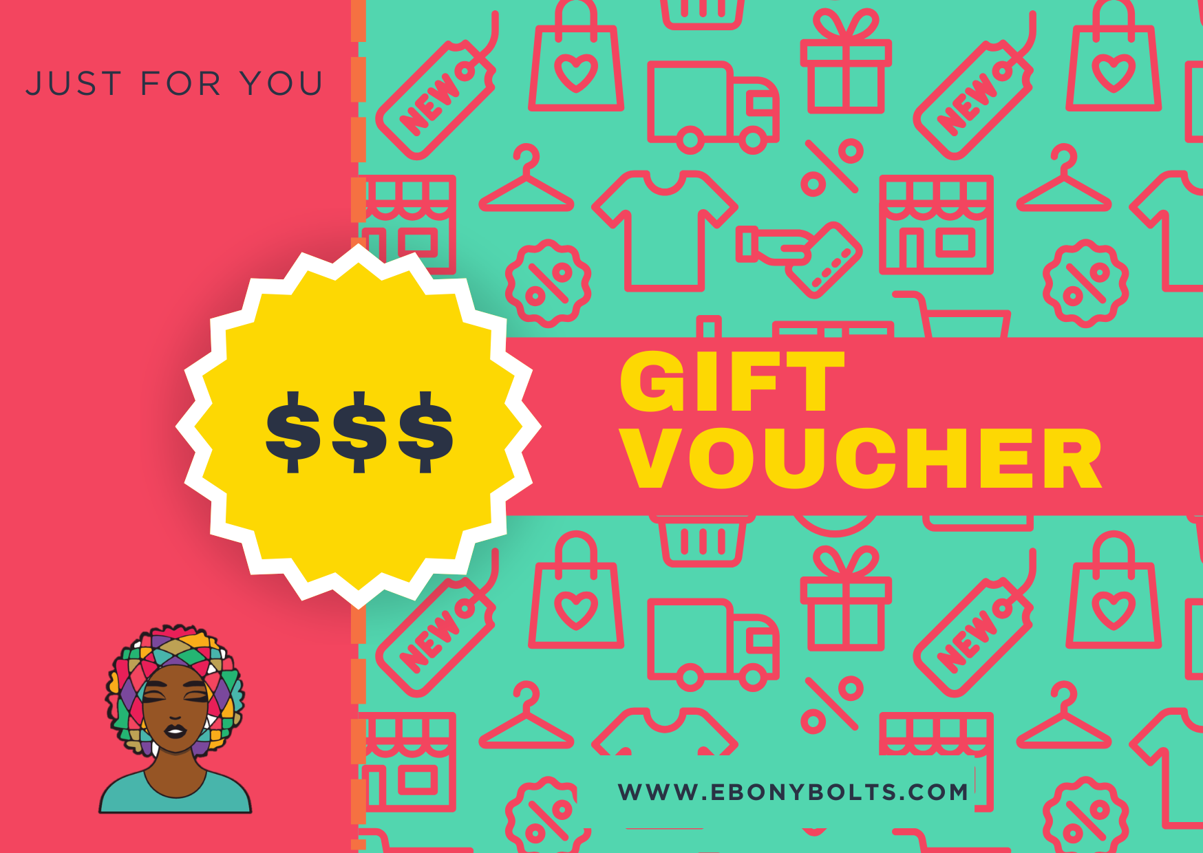 Ebony Bolts Gift Card