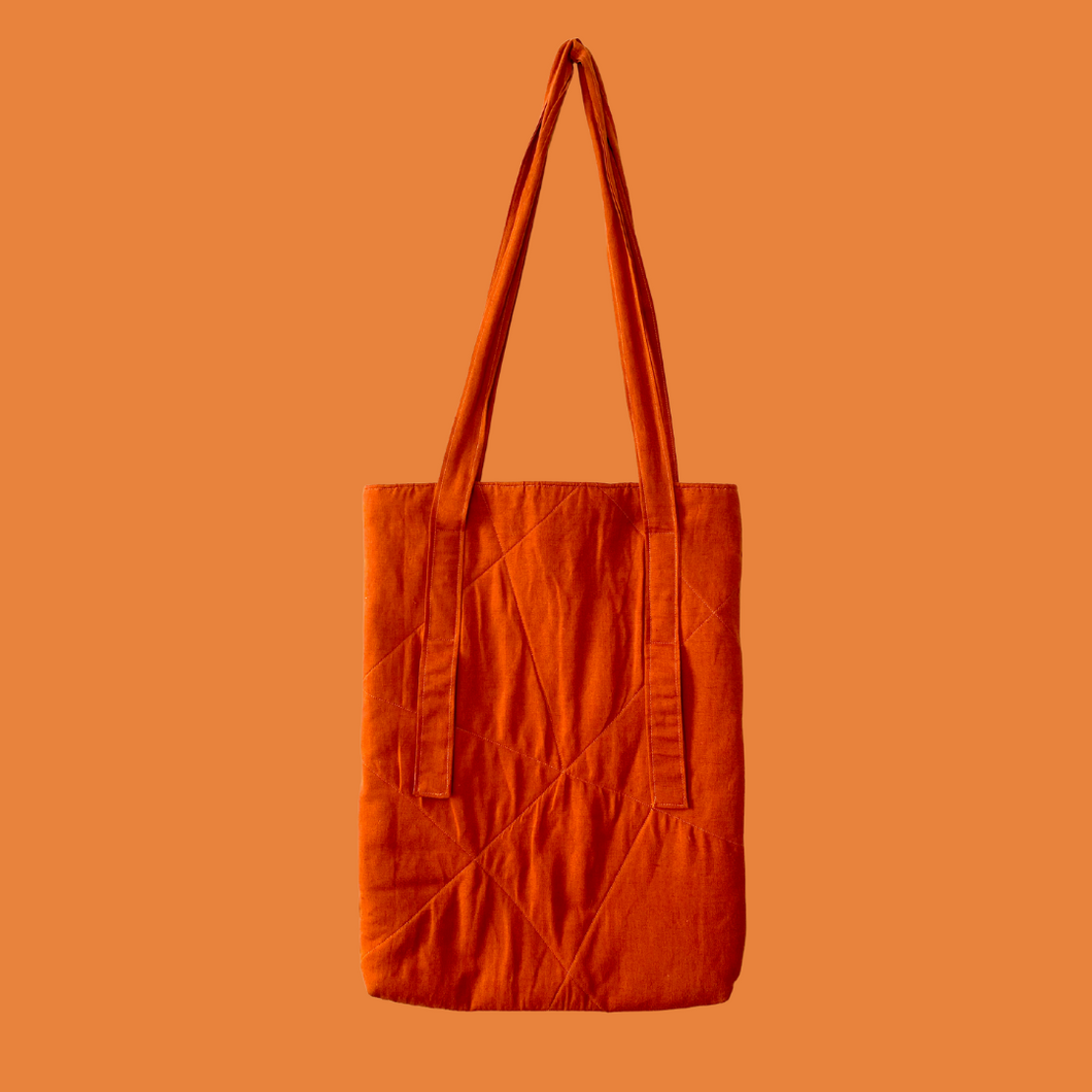 Tote Bag - Orange (you glad you met me)