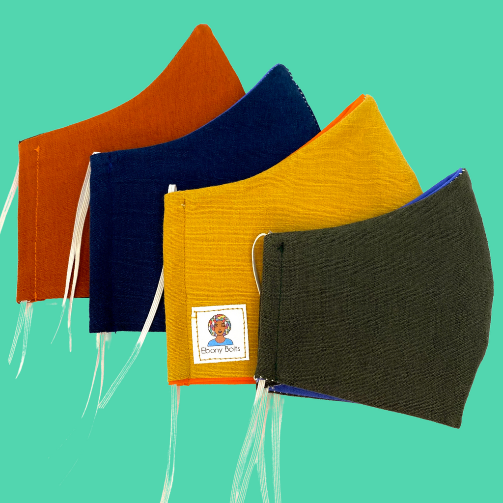 Fabric Face Mask with Pocket