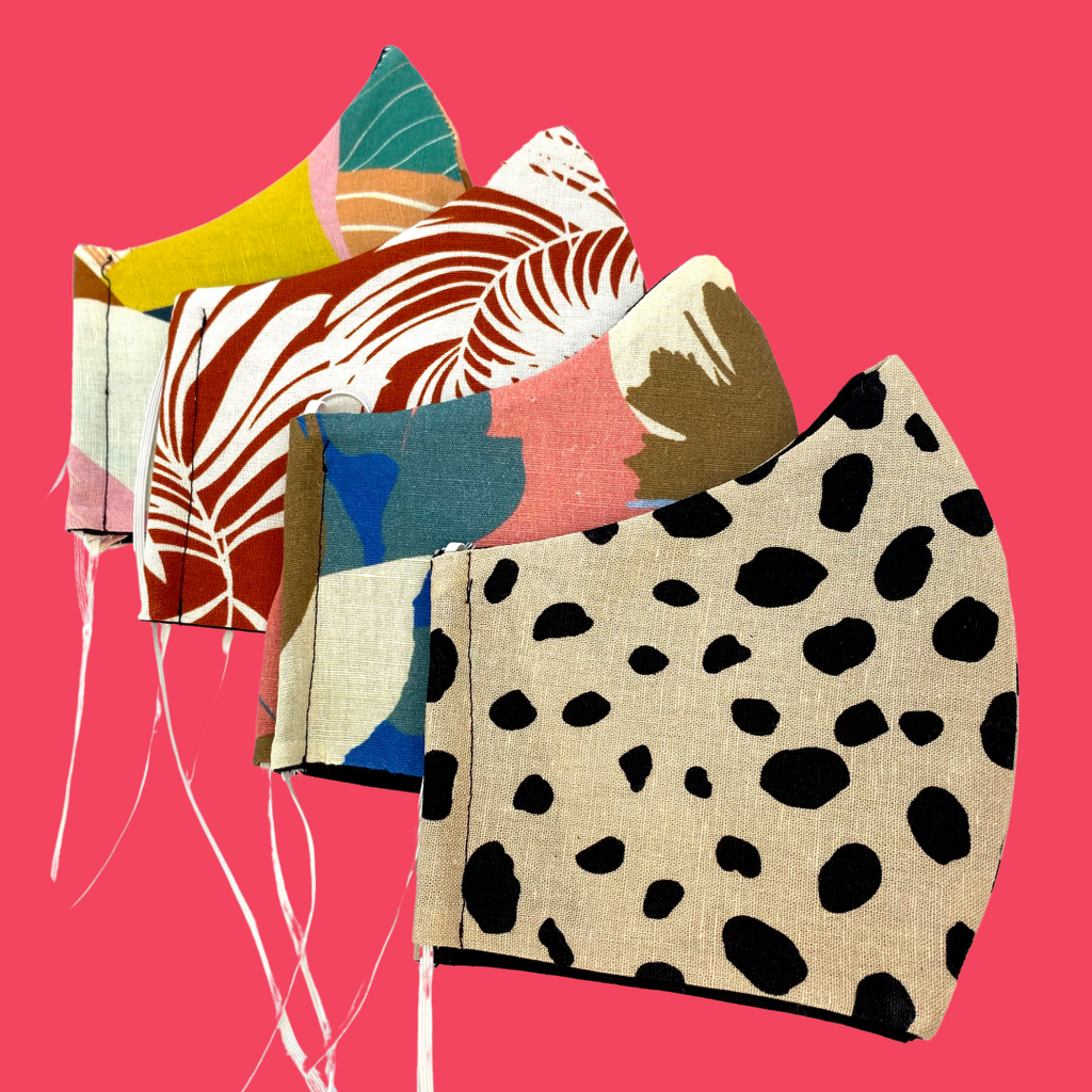 Fabric Face Mask with Pocket