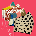 Fabric Face Mask with Pocket