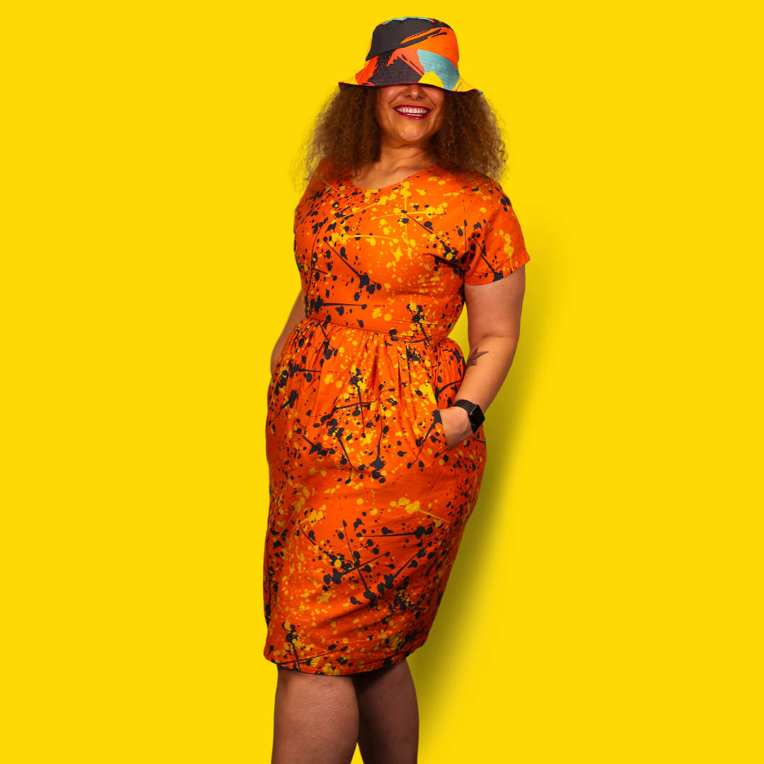 Ika Dress - Splatter Matter